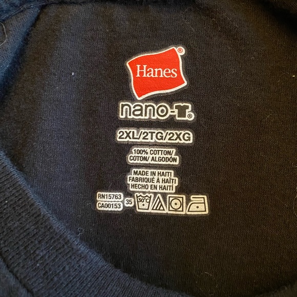 Willie Nelson t-shirt sz 2XL Black. Design on front no design on back. EUC - Picture 3 of 3